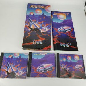 Journey Time 3 Long Box Set Music CD Book Rock Classic 1992 Sony Columbia